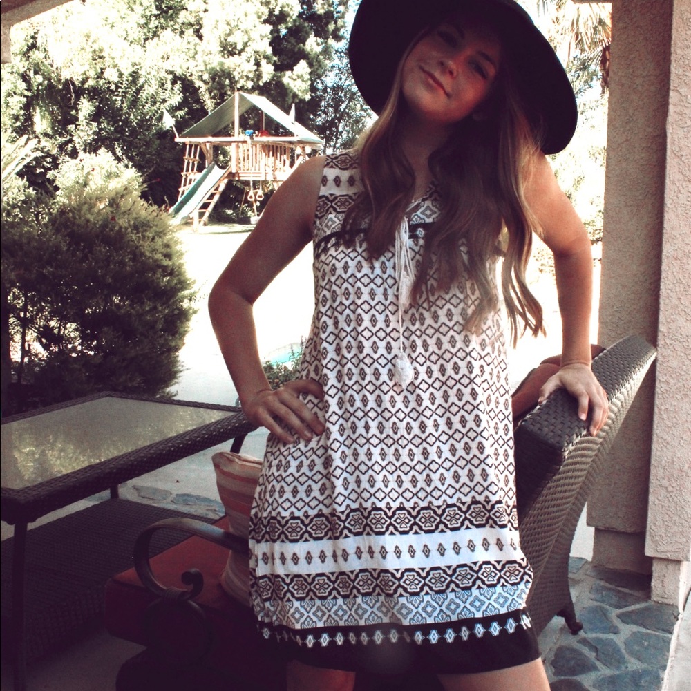 Sundress with tassels
